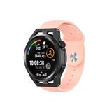 bbtech Huawei Watch GT 42mm/46mm, GT2 46mm, GT 2e, GT3 Pro 46mm, 4, 4 Pro, GT4 46mm, Ultimate Klasik Kordon;Pembe