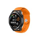 bbtech Huawei Watch GT 42mm/46mm, GT2 46mm, GT 2e, GT3 Pro 46mm, 4, 4 Pro, GT4 46mm, Ultimate Klasik Kordon;Turuncu
