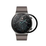 bbtech Huawei Watch Gt2 Pro 46mm Tam Kaplayan Polymer Nano Full Ekran Koruyucu Siyah;Siyah