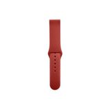 bbtech Huawei Watch Gt3 Pro 43mm Gt2 42mm Watch 2 Uyumlu Klasik Silikon Akıllı Saat Kordon 20mm Kayış;Bordo