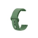 bbtech Huawei Watch GT4 41mm, Honor S1 / Fit Uyumlu Esnek Standart Silikon Kordon Klasik Kayış;Haki