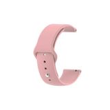 bbtech Huawei Watch GT4 41mm, Honor S1 / Fit Uyumlu Esnek Standart Silikon Kordon Klasik Kayış;Pembe