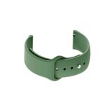 bbtech Huawei Watch GT4 41mm Uyumlu Esnek Renkli Universal 18mm Uyumlu Klasik Silikon Kordon;Haki