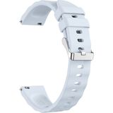 bbtech Huawei Watch Gt4 41MM/GT5 41MM/GT5 Pro 42MM Uyumlu Dalga Desenli Silikon Kordon Universal 18MM Kayış - Bebe Mavisi