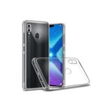 bbtech Huawei Y7 2019 Tıpalı Kamera Korumalı Silikon Kılıf;Şeffaf