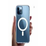 bbtech Iphone 11 Magsafe Kablosuz Şarj Destekli Şeffaf Kılıf;Şeffaf