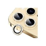 bbtech Iphone 11 Pro Max Taşlı Kamera Lens Koruyucu Çerçeveli Koruyucu Gold;Gold
