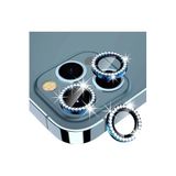 bbtech Iphone 11 Pro Max Taşlı Kamera Lens Koruyucu Çerçeveli Koruyucu Lacivert;Lacivert