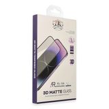 bbtech iPhone 15 Pro Max ile Uyumlu HD Crystal Netlik 3D Mat Temperli Cam Ekran Koruyucu;Şeffaf