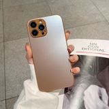 bbtech iPhone 16 PRO MAX ile Uyumlu Magsafe Özellikli Mat Cam Leke Bırakmaz Lens Koruyuculu AG GLASS Case;Kahverengi