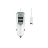 bbtech iPhone 6/7/8/X/XR/XsMax/11/12/13/14 Serileri ile Uyumlu Araç İçi Çakmaklık Şarj Başlığı ve Kablo Set
