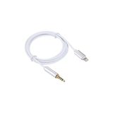 bbtech Lightning To Aux Dönüştürücü Kablo Iphone Aux 3.5 Mm;Beyaz