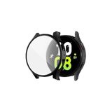 bbtech Samsun Galaxy Watch GT3 Uyumlu 46mm Renkli Sert PC Ekran Korumalı Kasa Koruyucu;Siyah