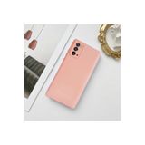 bbtech Samsung Galaxy A02s Lansman Likid Silikon Kamera Korumalı Kılıf Pudra Pembe;Pudra Pembe