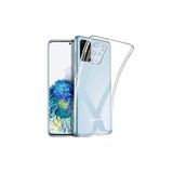 bbtech Samsung Galaxy A7 2018 Şeffaf Tıpalı Kamera Korumalı Silikon Kılıf;Şeffaf