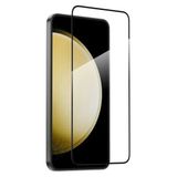 bbtech Samsung S24 Plus Uyumlu Elektriklenme Önleyici Anti-Static Tam Kaplayan Temperli Cam Ekran Koruyucu;Şeffaf