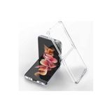 bbtech Samsung Z Flip 4 Şeffaf Korumalı Silikon Kapak & Kılıf;Şeffaf