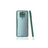 bbtech Tecno Camon 16 Ile Uyumlu Kenarları Renkli Darbe Emici Şeffaf Telefon Kılıf Platin Kılıf;Yeşil