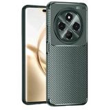 bbtech Tecno Spark 30C ile Uyumlu Kamera Korumalı Karbon Fiber Desenli Düşmeye Dirençli Sert Silikon Kılıf;Koyu Yeşil