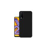 bbtech Vivo Y12s / Y20 / Y20i / Y20G / Y20A / Y20T / Y11s Modelleriyle Uyumlu Soft Silikon Telefon Kılıfı;Siyah