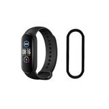 bbtech Xiaomi Mi Band 5 Akıllı Saat Uyumlu Polymer Nano PPM Ekran Koruyucu;Şeffaf