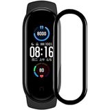 bbtech Xiaomi Mi Band 6 ile Uyumlu Esnek Polymer Nano Kırılmaz Ekran Koruyucu;Şeffaf