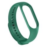 bbtech Xiaomi Mi Band 7 ile Birebir Tam Uyumlu Esnek Değiştirilebilir Renkli Silikon Akıllı Bileklik Kordon;Haki
