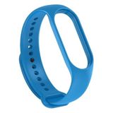 bbtech Xiaomi Mi Band 7 ile Birebir Tam Uyumlu Esnek Değiştirilebilir Renkli Silikon Akıllı Bileklik Kordon;Mavi