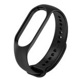 bbtech Xiaomi Mi Band 7 ile Birebir Tam Uyumlu Esnek Değiştirilebilir Renkli Silikon Akıllı Bileklik Kordon;Siyah