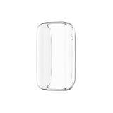 bbtech Xiaomi Mi Band 7 PRO Birebir Uyumlu Şeffaf 360 Silikon Tam Uyum Ekran Kasa Koruyucu;Beyaz