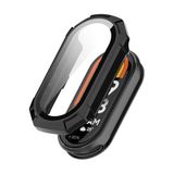 bbtech Xiaomi Mi Band 8 Uyumlu Akıllı Bileklik İle Birebir Tam Uyumlu 360 Sert PC Kasa Ekran Koruyucu;Siyah