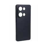 bbtech Xiaomi Redmi Note 13 Pro 4G ile Uyumlu Kamera Korumalı Esnek Silikon Telefon Kılıfı;Siyah