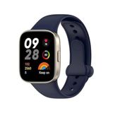 bbtech Xiaomi Redmi Watch 3 Akıllı Bileklik Saat Birebir Uyumlu Silikon Esnek Renkli Kordon;Lacivert