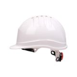 Bbu Safety Sc 3000r - 3001 Hdpe Vida Çark Ayarlı Plastik İçlikli İş Güvenliği Bareti beyaz