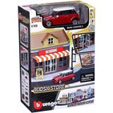 Bburago City Street Fire City Oyun Seti - Büfe - Kırmızı