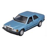 Bburago Model Araç Mercedes-Benz 190 E 2.6 Mavi Vitrin