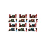 BBYTOYS 1:14 Metal Yarış Motosikleti – Kasklı Figürlü Sesli Işıklı Oyuncak Motor (Racing Model)