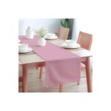 Bc Home Gül Kurusu Pembe Runner 40 x 140 cm Yumuşak Tuşeli ,Kadife Görünümlü, Bohem, İskandinav, Yılbaşı