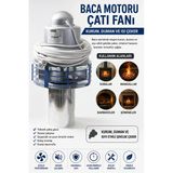 Bca Motoru Çatı Fanı Soba Mangal Barbekü Yanan Tüm Alanlarda Kullanıma Uygundur