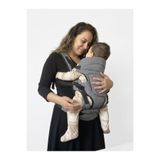 bcburkay çanta Gri Bel & Sırt Destekli 4-12 kg Ergonomik Kanguru Çok Yönlü Ayarlanabilir