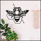 BCDHOMEDECOR, Arı Metal Duvar Dekoru – Açık Alanlar İçin Tasarımı – Dış Mekan Metal Arı Tabelası – Bahçe Dekoru ve Çiftçi Hediyeleri – Buzzing Beauty (48-40cm) (60-50cm) (85-70cm) ((48-40cm))