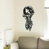 BCDHOMEDECOR, Atlas Metal Duvar Dekoru – Modern Estetik Dekoratif Set – Büyük Asılı Heykel – Dış Mekan Panel Sanatı ve Rustik Poster (23-50cm)