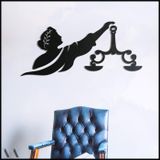 BCDHOMEDECOR,Themis Heykeli Metal Duvar Dekoru – Avukatlık Bürosu ve Hukuk Firması Dekorasyonu – Adalet Sembolü Duvar Sanatı – Mezuniyet İçin Özel Hediye (40-43cm) (51-53cm) (70-75cm) ((70-75 CM))