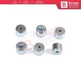 Bcr015 Cam Kriko Kablo Halat Uc Pimi Tutma Percini 6.5X4.5/1.7 Mm 100 Adet