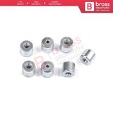 Bcr017 Cam Kriko Kablo Halat Uc Pimi Tutma Percini 6.5X5.5/1.7 Mm 100 Adet