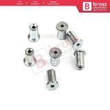 Bcr018 Cam Kriko Kablo Halat Uc Pimi Tutma Percini 6.5X9.1/1.8 Mm Mm 100 Adet