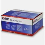 BD 0,5 ml 30G×8 mm Insülin Enjektörü 100'LÜK