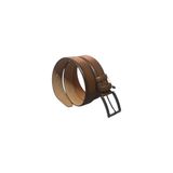 BD BAŞARIDERİ Hakiki Deri Erkek Kemeri, Taba, 3.5 cm Genişlik, Metal Toka, Klasik Tasarım