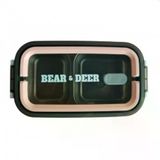 B&D İki Katlı Üç Bölmeli Çelik Beslenme Kabı Lunch Box Modeli
