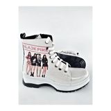BDKButik BlackPink Baskılı Kız Çocuk Bot